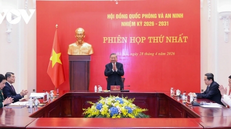 TỔNG BÍ THƯ, CHỦ TỊCH NƯỚC TÔ LÂM K’ĐHƠỢNG XAY PR’HỌP ÂNG HỘI ĐỒNG QUỐC PHÒNG LÂNG AN NINH NHIỆM KỲ 2026 - 2031