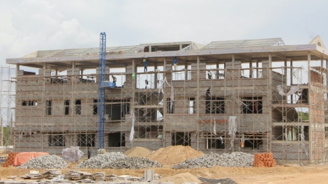 Khẩn trương thi công các trường liên cấp biên giới tỉnh Gia Lai 