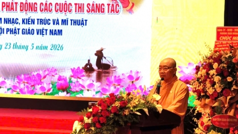 Khai mạc chuỗi sự kiện chào mừng Đại lễ Phật đản Phật lịch 2570 tại Lâm Đồng