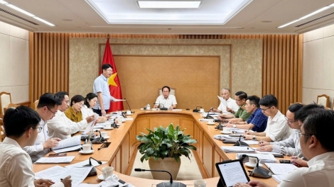 PHÓ THỦ TƯỚNG LÊ TIẾN CHÂU HỌP ĐĂH PR’LƯƠT BHRỢ PA DƯR ZÂP DỰ ÁN LUẬT TRÌNH QUỐC HỘI C’MOO 2026