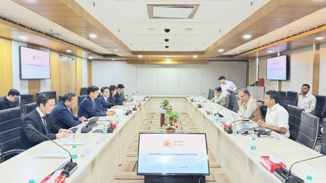 Ngế xiâm Khu tơrŭm Tơnêi têa pôu Kơ koan pơkuâ ngăn tíu chêh ‘măn tơdroăng kal kơxô̆ Ấn Độ