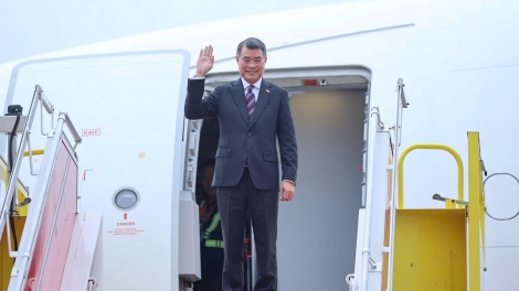  Khua knŭk kna Lê Minh Hưng nao hlăm Klei bi kƀĭn gưl dlông bi hdơr 35 thŭn klei bi hgŭm ASEAN- Russia 