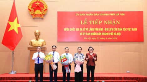 Hà Nội tiếp nhận Vườn Quốc gia Ba Vì và Làng Văn hóa Du lịch các dân tộc Việt Nam