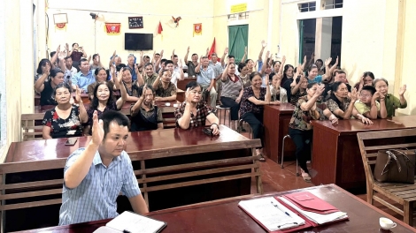 Tinh gọn bộ máy cơ sở được đồng thuận nhờ công khai, dân chủ