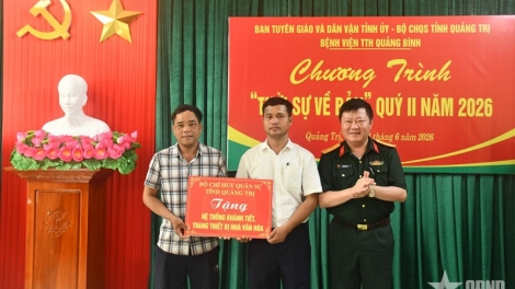 Bộ CHQS TỈNH QUẢNG TRỊ PA ZƯM  BHRỢ XA NAY “THỜI SỰ CHÔ OOY VEL”