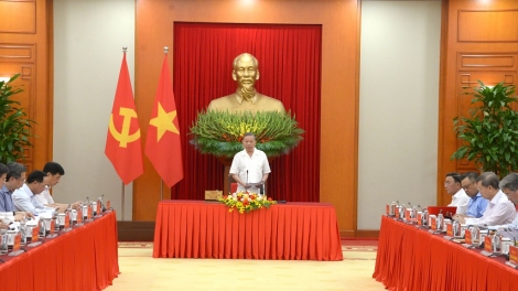 Pôa Tô Lâm, Kăn xiâm pơkuâ hnê ngăn Đảng, Kăn xiâm hnê ngăn tơnêi têa pêi cheăng ƀă Khu pêi cheăng Tơnêi têa ‘na tơdroăng mơjiâng Đảng
