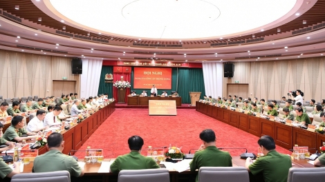 Tổng Bí thư, Kơdră chĕp pơgơ̆r Teh đak Tô Lâm vang năm Hop akŏm Đảng ủy Kŏng an Trung ương