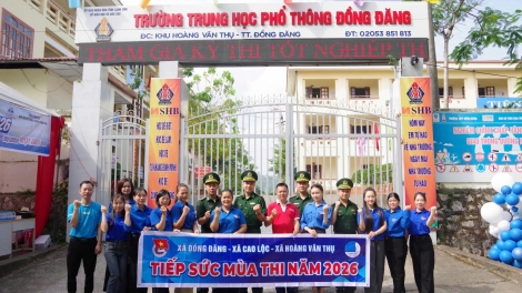 Bộ đội Biên phòng đồng loạt tiếp sức mùa thi