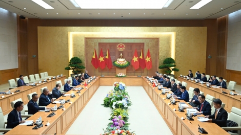 Thủ tướng Lê Minh Hưng pơma đam hăm Thủ tướng Timor-Leste 