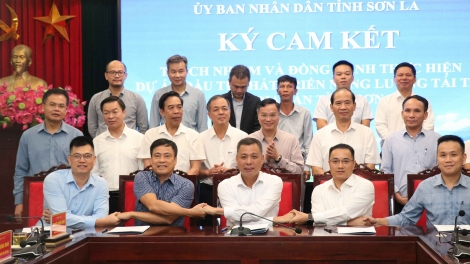 Sơn La cam kết đồng hành cùng 14 dự án năng lượng tái tạo