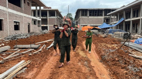 Lạng Sơn chạy đua thời gian đưa các trường nội trú biên giới về đích trước năm học mới