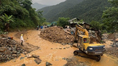 Sơn La nỗ lực tu sửa, khôi phục đường giao thông sau mưa lũ