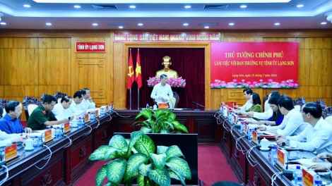 Ồng Lê Minh Hưng, Thủ tướng lơh broă mờ Mpồl Lơh kơnòl broă sùm Tỉnh ủy Lạng Sơn 