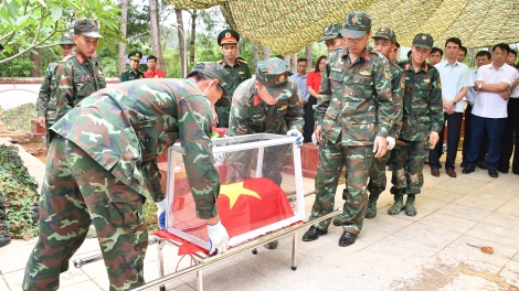 Lai Châu quy tập 47 hài cốt liệt sĩ hy sinh trong trận đánh năm 1951