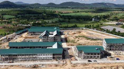 Trường nội trú liên cấp biên giới, nơi học sinh phát triển toàn diện 