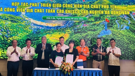 Công viên địa chất Phú Yên hợp tác với Cao nguyên đá Đồng Văn