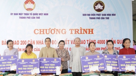 Những căn nhà Đại đoàn kết ấm áp nghĩa tình 