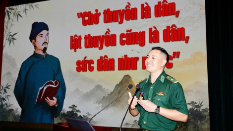 Từ thực tiễn dân vận đến giải Nhất báo cáo viên toàn quốc