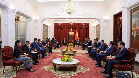 Tổng Bí thư, Kơdră teh đak Tô Lâm sơng Bơngai tang măt ăn dôm teh đak ASEAN tơ̆ Hà Nội