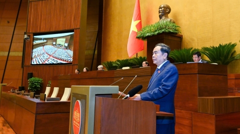 Ồng Trần Thanh Mẫn, Chủ tịch Quốc hội sồr tam gơl pa pràn kơl dang broă lơh lơh adat boh lam  