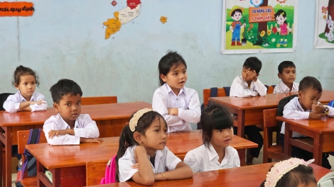 Bồi dưỡng tiếng Việt giúp trẻ dân tộc thiểu số tự tin bước vào lớp 1