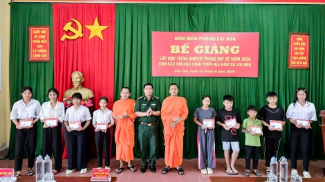 Lớp học tiếng Khmer góp phần gìn giữ văn hóa trong cộng đồng