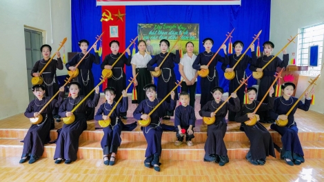 Giữ điệu Then, tiếng tính ở xóm biên giới Nà Quang