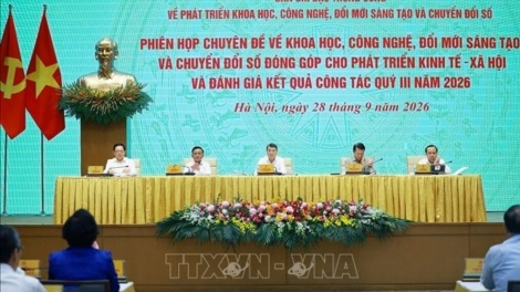 THỦ TƯỚNG LÊ MINH HƯNG: KHOA HỌC CÔNG NGHỆ NĂC LÊY VAIH PR’ĐƠỢ ĐOỌNG HA DƯR