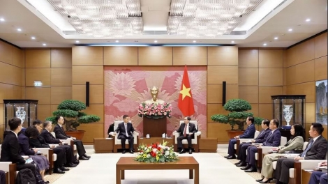 Ồng Trần Thanh Mẫn, Chủ tịch Quốc hội wă Kong kơnòl Anih duh broă Priă jền mờ Lơh sa Quốc hội lơgar Lo  