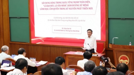 THƯỜNG TRỰC BAN BÍ THƯ TRẦN CẨM TÚ XAY MOON CHUYÊN ĐỀ ĐĂH BH’RỢ  PA DƯR ĐẢNG