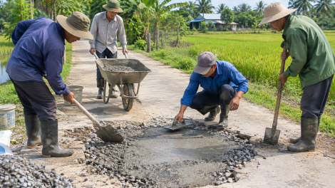 ញ៉ាំបាយផ្ទះខ្លួនឯង ប៉ុន្តែទៅជួសជុលផ្លូវសម្រាប់ប្រជាជនធ្វើដំណើរបានសុវត្ថិភាព
