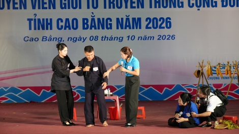 “Sân khấu hóa” tuyên truyền bình đẳng giới