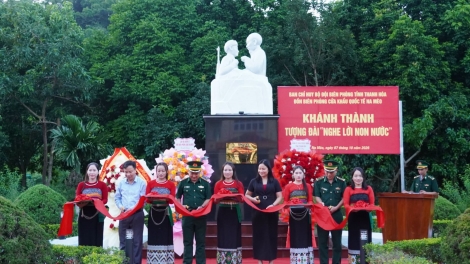 Khánh thành Tượng đài "Nghe lời non nước" tại Thanh Hóa