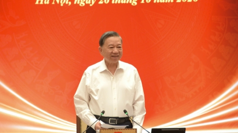 Pôa Tô Lâm, Kăn xiâm pơkuâ hnê ngăn Đảng, Kăn xiâm hnê ngăn tơnêi têa hôp Khu hnê mơhno Tơnêi têa 'na tơpui kâ ƀă kong têa ê ƀă tơrŭm cheăng lâp plâi tơnêi