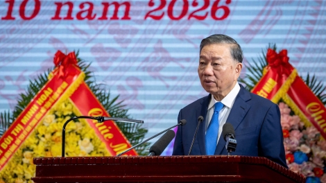 Pôa Tô Lâm, Kăn xiâm pơkuâ hnê ngăn Đảng, Kăn xiâm hnê ngăn tơnêi têa veăng Leh tơbâ 80 hơnăm Hâi Mơjiâng khu lêng pơlê kong xiâm