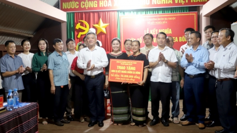 Kết nghĩa, hỗ trợ các buôn đồng bào dân tộc thiểu số cùng phát triển