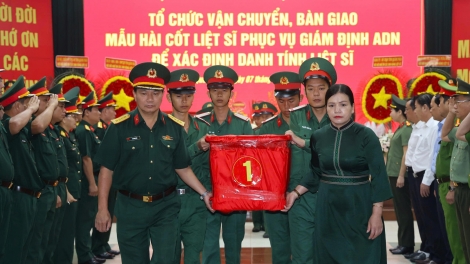 Djâ lối 2.200 túa kơxêng xâk mố đô̆i hlâ ing Quảng Ngãi kĕn Hà Nội vâ xét nghiệm ADN
