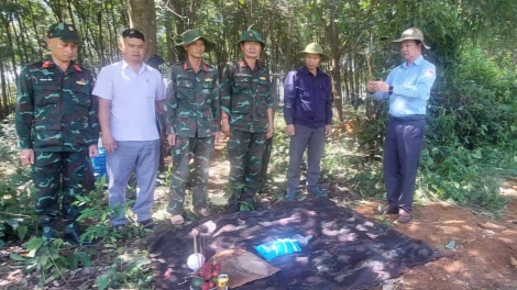 Êpul K52 kuai mă 2 klang lĭng kahan djiê êngiă ti Ia Dom, Gia Lai 