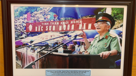 Đại tướng Võ Nguyên Giáp hăm pơ lei kăch mang Bắc Sơn