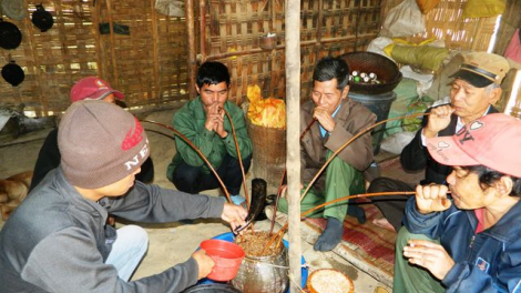 Mai palei urang Thái mbong Tây Bắc mbang Tết xíp xí