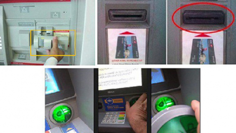 Njauk caik hatai haong bruk suak jien klaik meng thẻ ATM dalam dom harei padeih lễ