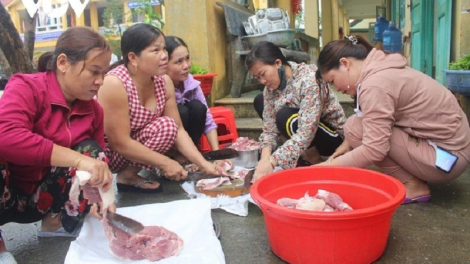 Bhap bini daong ka bộ đội nao duah manuac lahik di  Thủy điện Rào Trăng 3