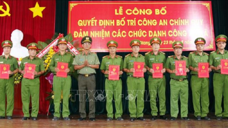 An Giang – siam lagaih meng bruk ba công an chính quy mai xã