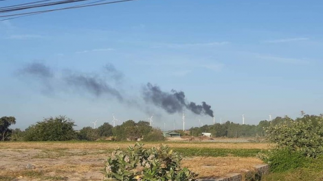 Công an tỉnh Bình Thuận dok pasang iek, duah thau ngak brei cambaih laih makna bruk khuah tuabin điện ngin yaom 70 tỉ đồng di xã Bình Thạnh, huyện Tuy Phong mesup harei 5/1