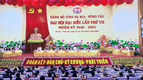 Page ini 24/9, Nyaom roya Đảng bộ tỉnh Bà Rịa - Vũng Tàu mbang ka VII, vaktu 2020 -2025 hu peih tabiak saong hu 347 urang lambaok ka jaik 43 ribau urang đảng di Đảng bộ tỉnh