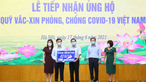 Mentri Lao động - Thương binh & Xã hội rik tame Kadung jien vaccine pacang caga Covid-19