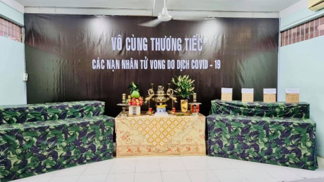 Dom baha, dom tự viện dalam taneh ia ieu taduan mek, pok kakuh oh mek jien dom jeik bau urang ruak metai kayua Covid-19