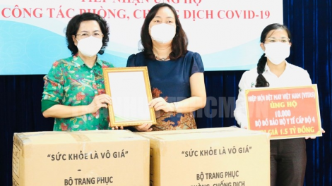 TPHCM peih bruk taduan mek saong jao brei jien, pandap mbang, pandap y tế