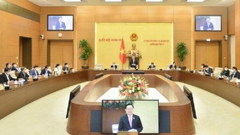 UBTVQH hu brei panuac ka Danak dak Hukum Trình tự, harak gal Tòa án bhap bini pasang iek, ba tabiak bruk ba urang nghien matuy