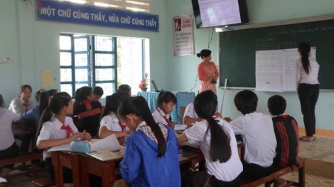 Thư viện t’viêng cóh m’pâng tang trường